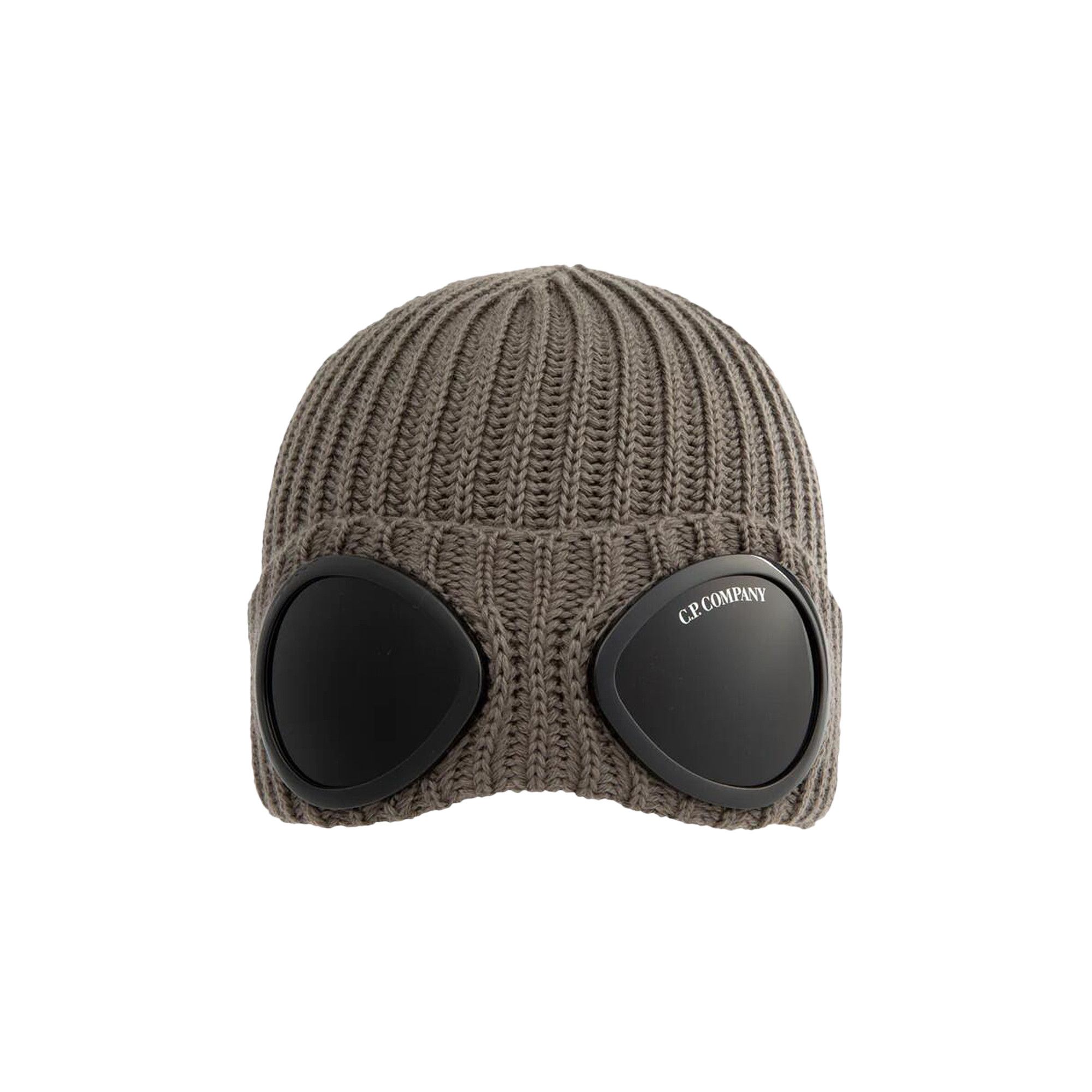 Cp company goggle beanie grey discount