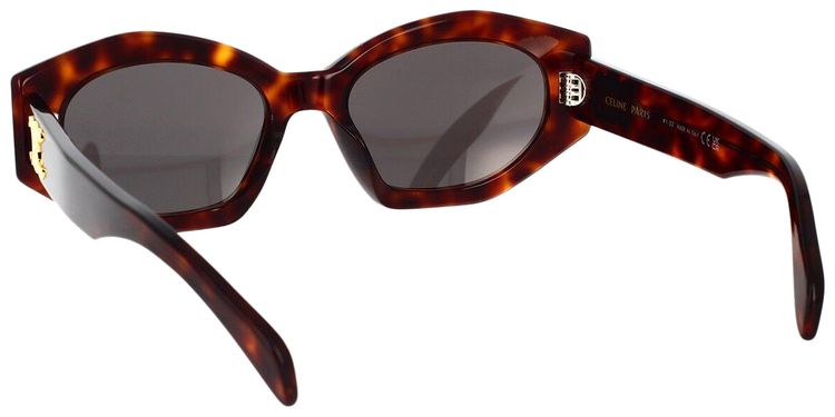 CELINE Diagonal Sunglasses Dark HavanaSmoke