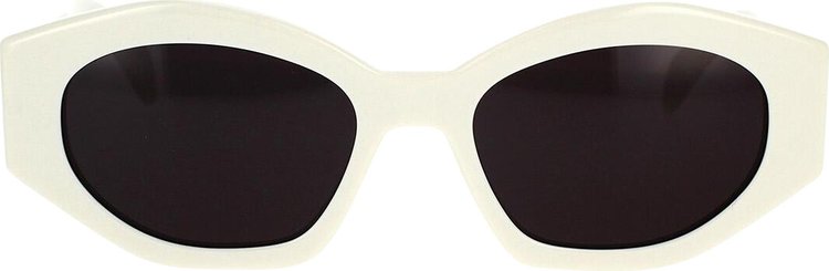 CELINE Diagonal Sunglasses IvorySmoke