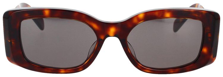 CELINE Square Sunglasses Dark HavanaSmoke
