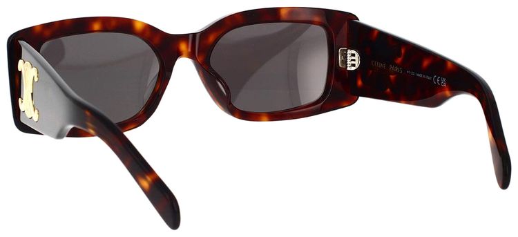 CELINE Square Sunglasses Dark HavanaSmoke