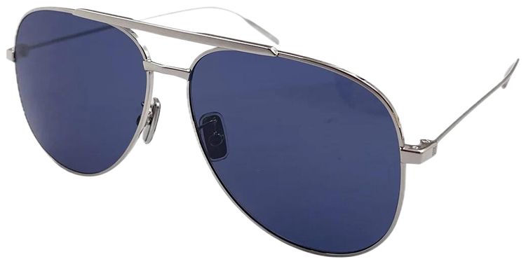 Givenchy Aviator Sunglasses Shiny PalladiumBlue