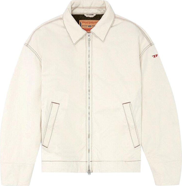 Diesel D Stack Jacket White