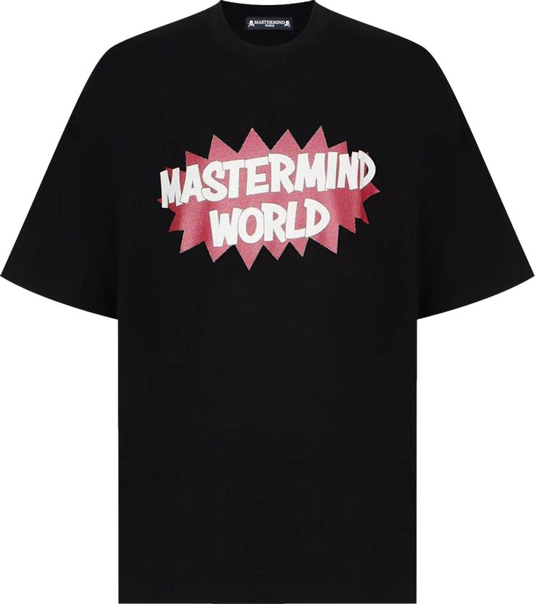 Mastermind Glitter Tee Black