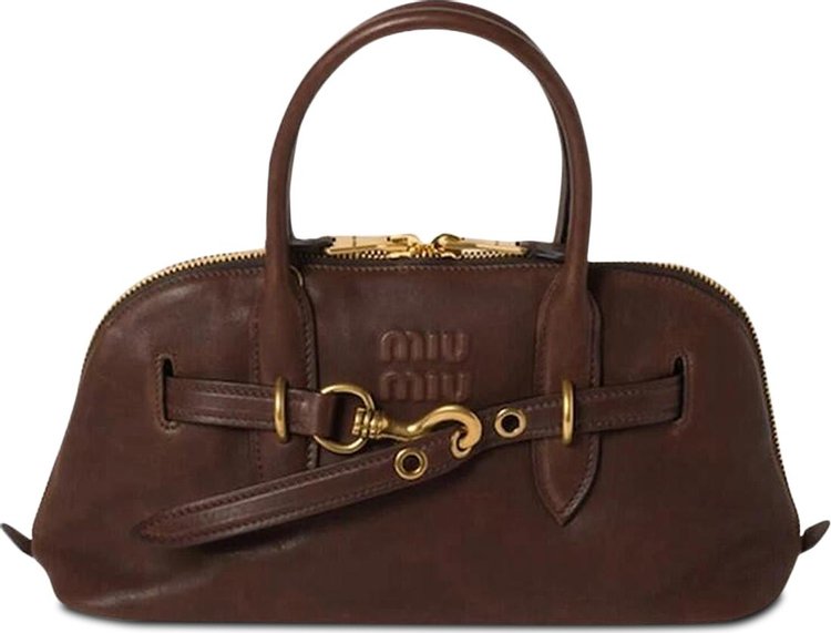 Miu Miu Aventure Top Handle Bag Briarwood