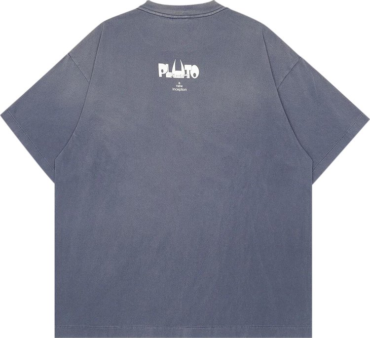 SAINT Mxxxxxx Pluto Short Sleeve Tee Navy