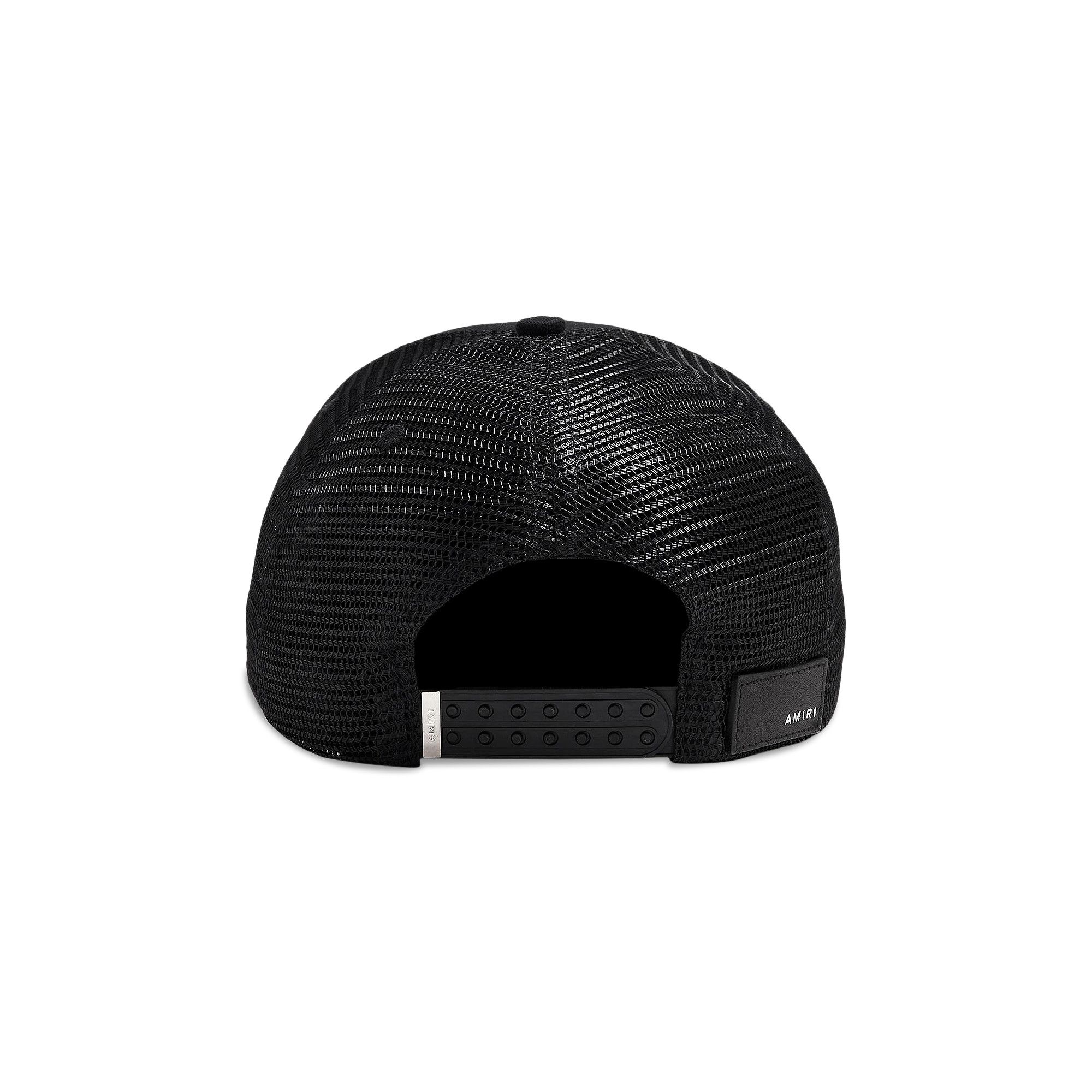 Buy Amiri Core Logo Trucker Hat 'Black' - AMHATR1014 001 BLAC