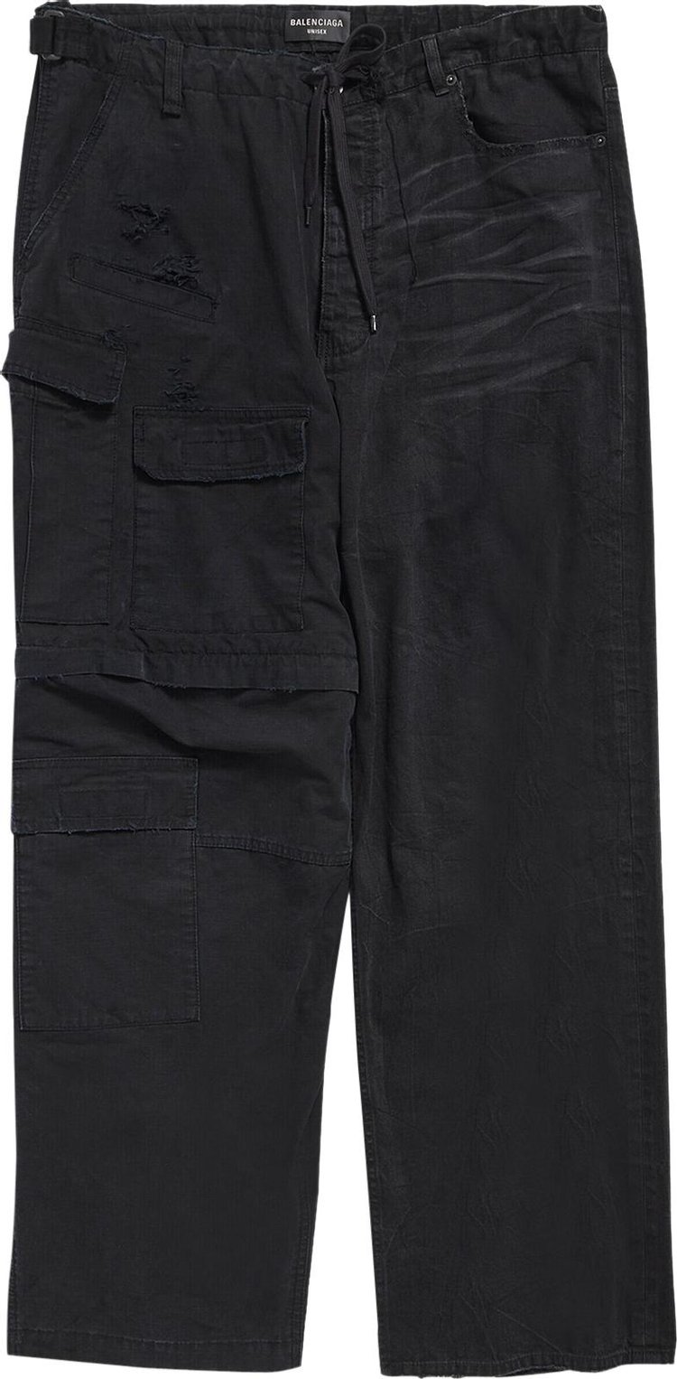 Balenciaga Hybrid Baggy Pants Lightweight Black