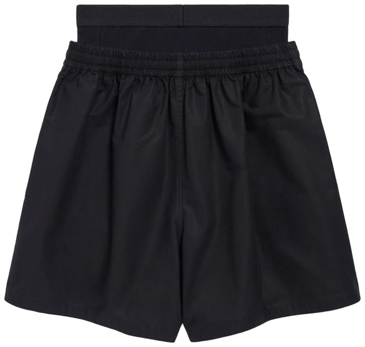 Balenciaga Hybrid Boxer Shorts Black