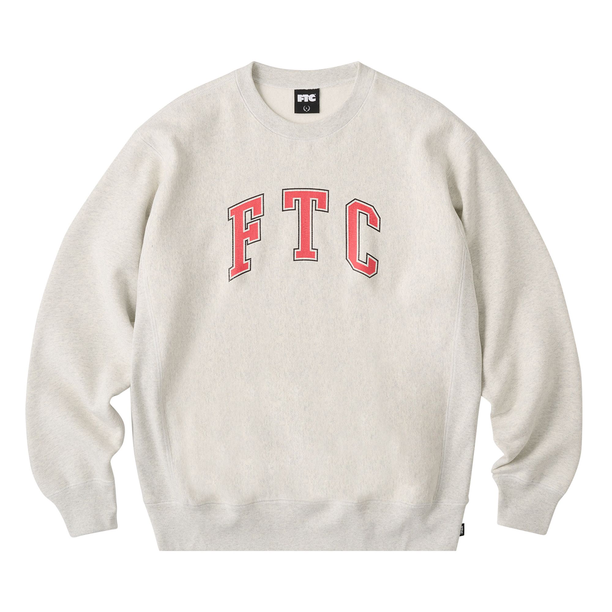 【再入荷】 Crewneck Logo Cracked FTC Buy 'Ash' GOAT | ASH FTC024AWSW06 - トップス