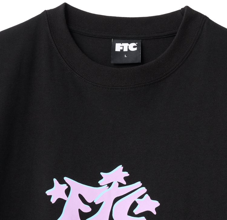 FTC Starry Long Sleeve Tee Black
