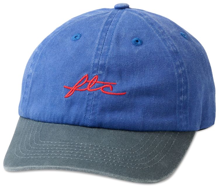 FTC Viva Logo 6 Panel Hat NavyGreyRed