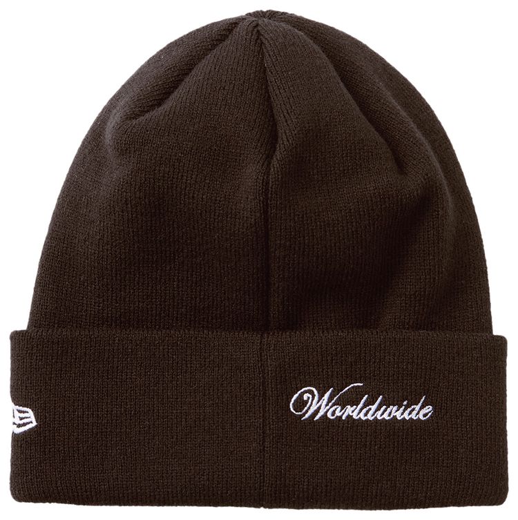 FTC New Era Worldwide Beanie Dark Brown