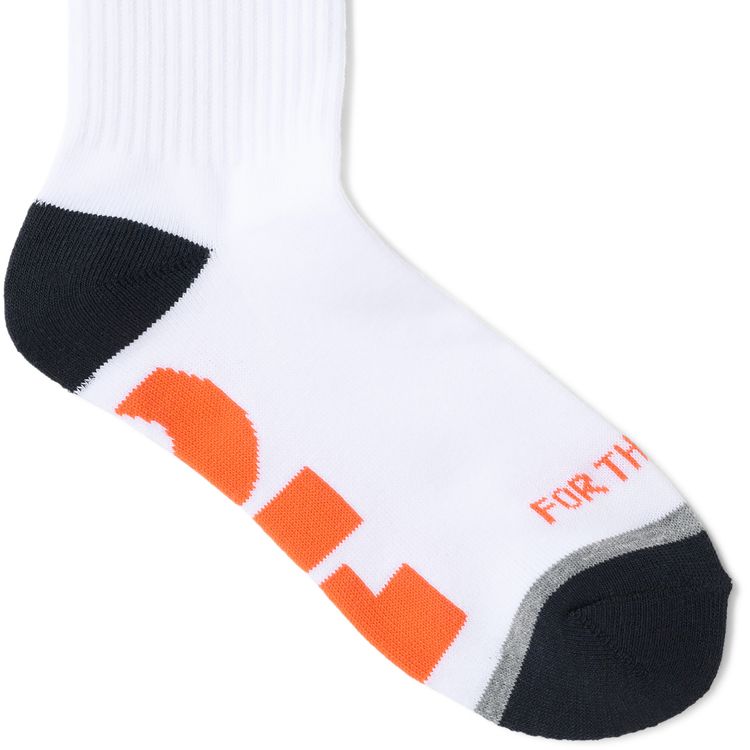 FTC Team Socks WhiteOrange
