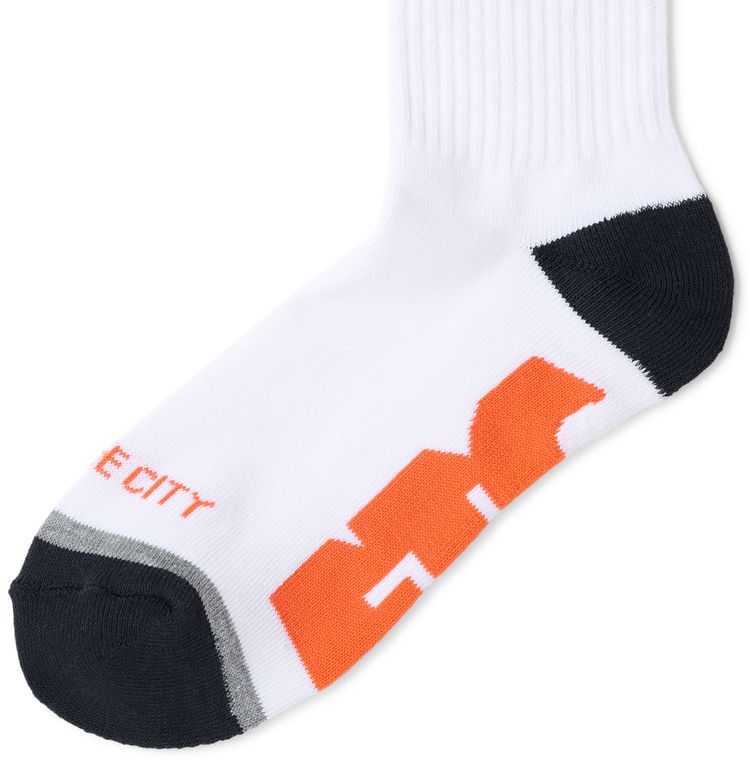 FTC Team Socks WhiteOrange