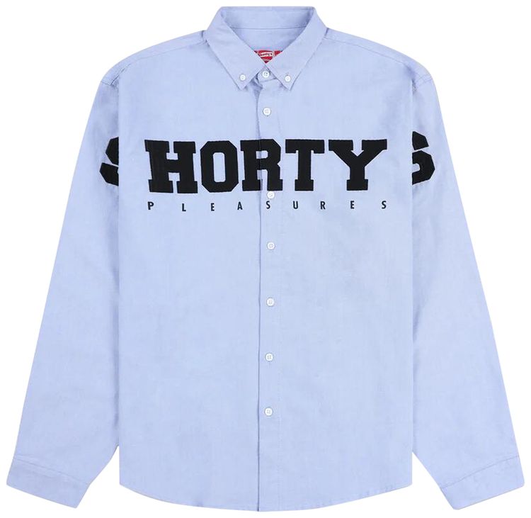 Pleasures Kingpin Oxford Button Down Blue