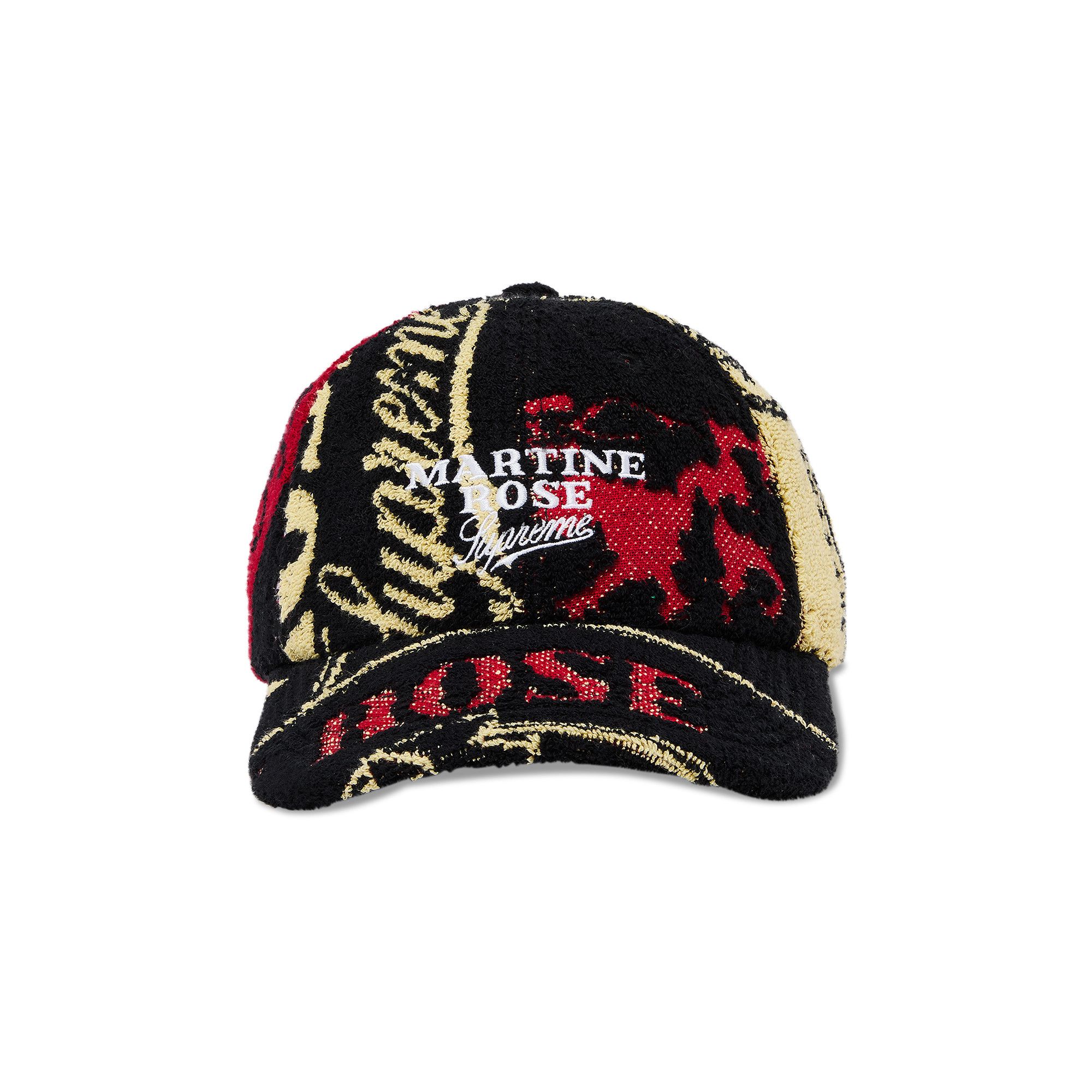 Buy Supreme x Martine Rose Towel 6-Panel 'Black' - FW24H14