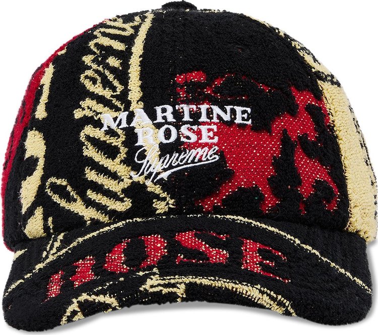 Supreme x Martine Rose Towel 6 Panel Black