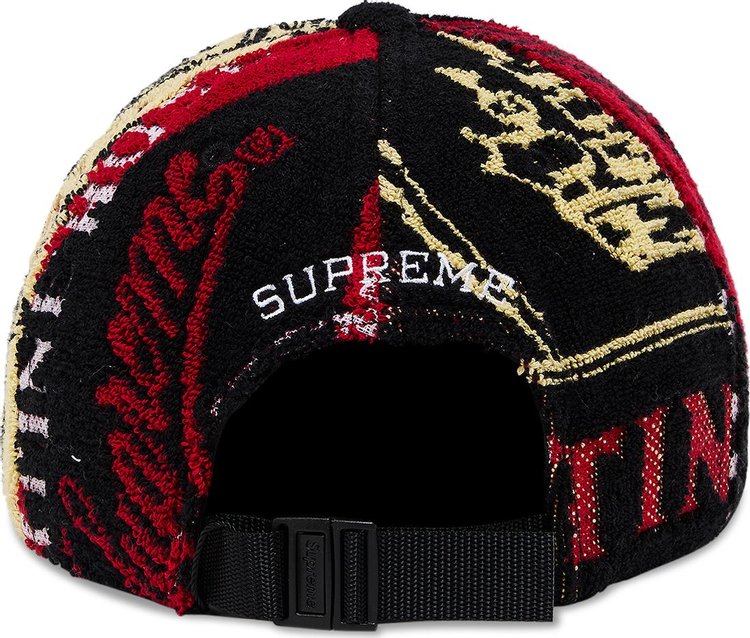 Supreme x Martine Rose Towel 6 Panel Black