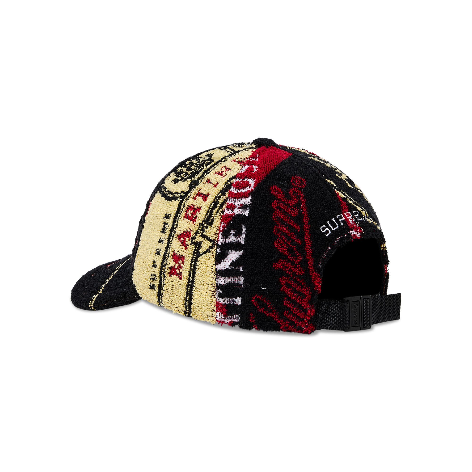 Supreme Martine Rose Towel 6 Panel Cap Black FW24 In Hand | eBay