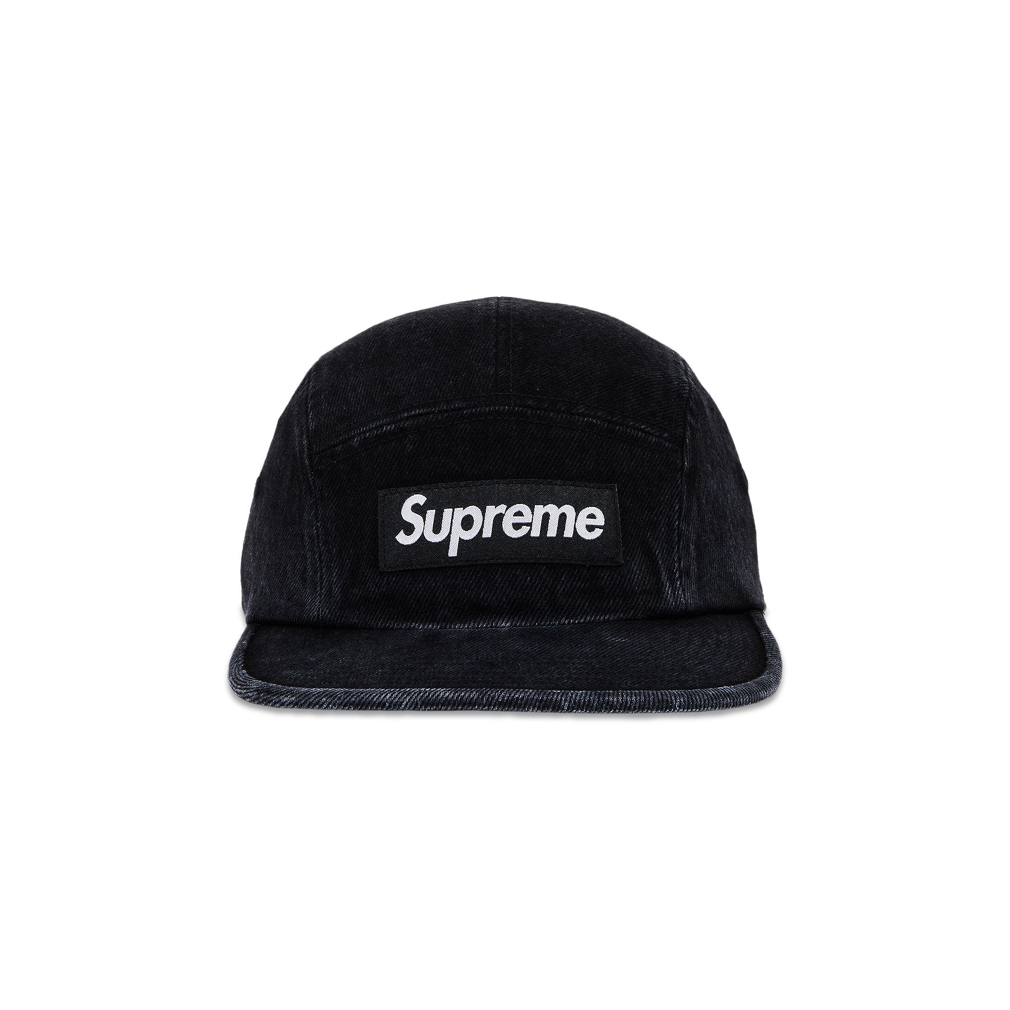 年末のプロモーション大特価！ 'Black' Cap Camp Denim Supreme Buy - GOAT | BLACK FW24H37 帽子