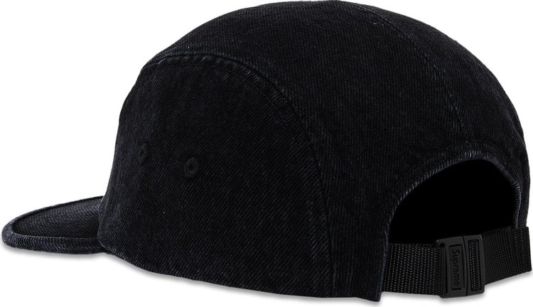 Supreme Denim Camp Cap Black