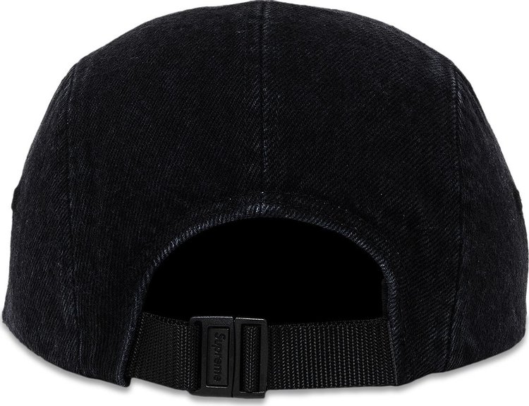 Supreme Denim Camp Cap Black