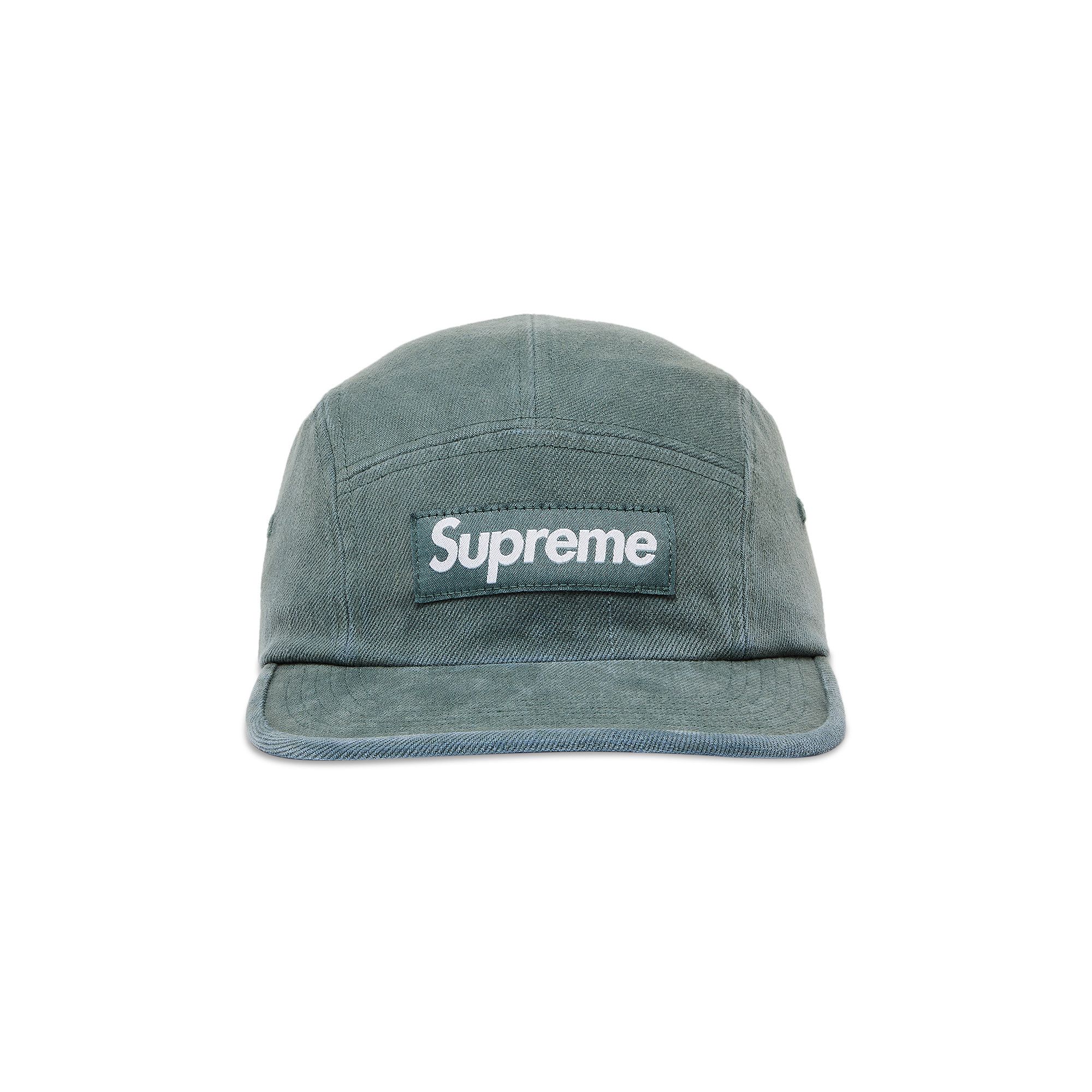 何でも揃う Buy GOAT | TEAL FW24H37 - 'Teal' Cap Camp Denim Supreme 帽子