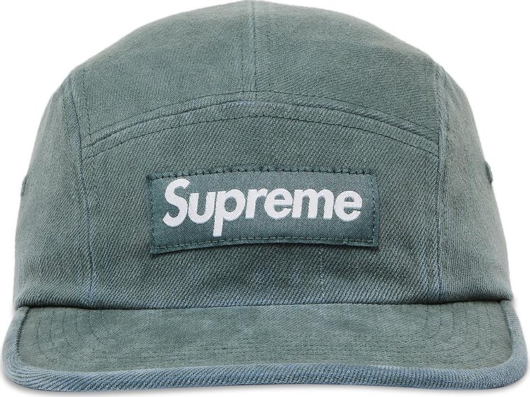 Supreme Denim Camp Cap Teal