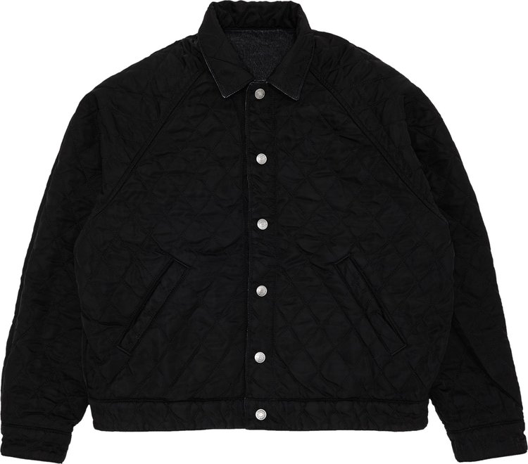 Supreme x Martine Rose Reversible Trucker Jacket Washed Black