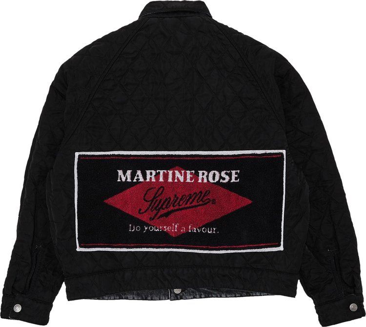 Supreme x Martine Rose Reversible Trucker Jacket Washed Black