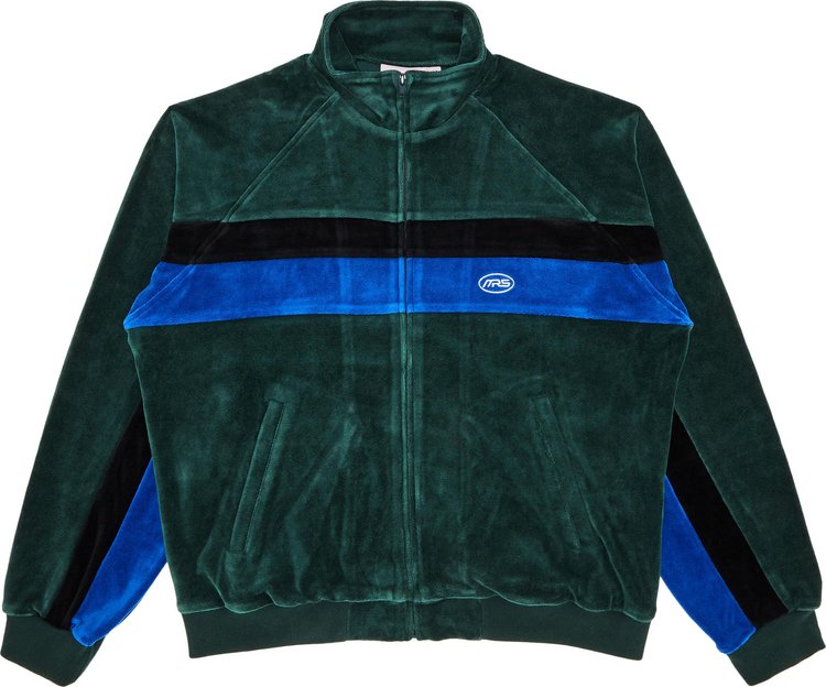 Supreme x Martine Rose Velour Track Jacket Green