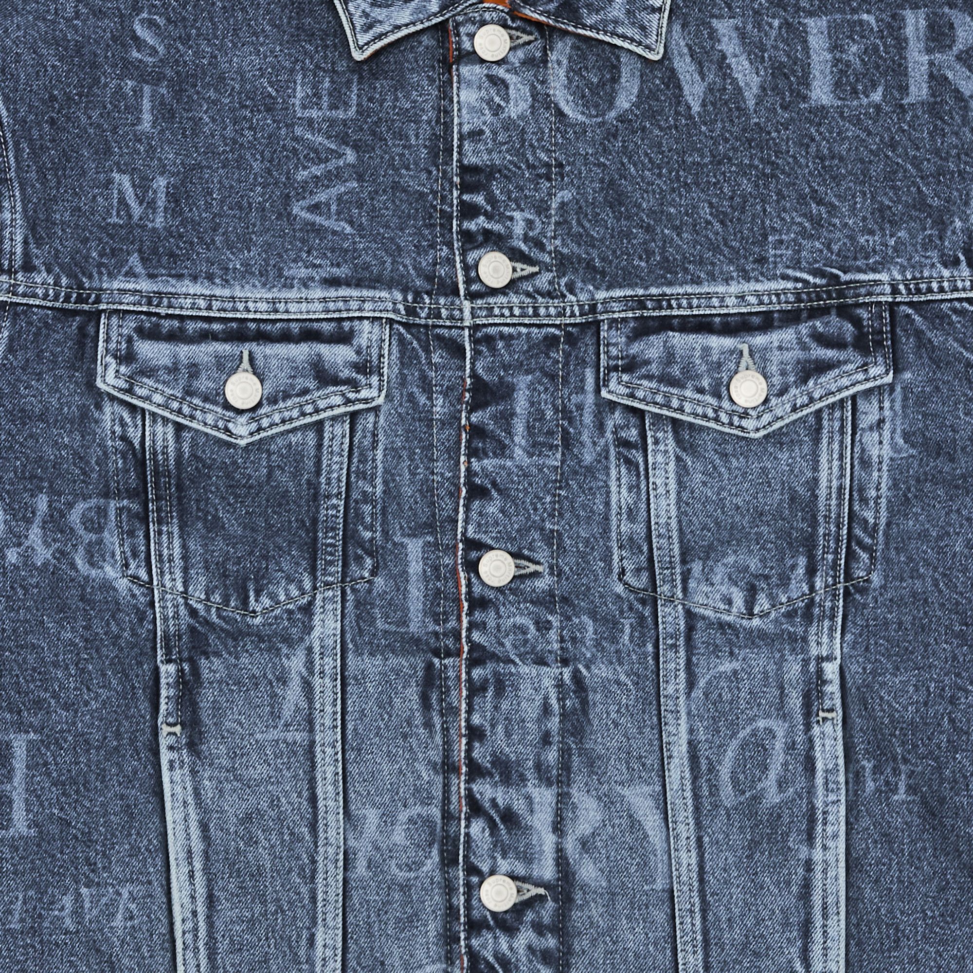 僅少Supreme Martin Rose Reversible Trucker Buy Supreme x Martine Rose Reversible Trucker Jacket 'Washed Blue