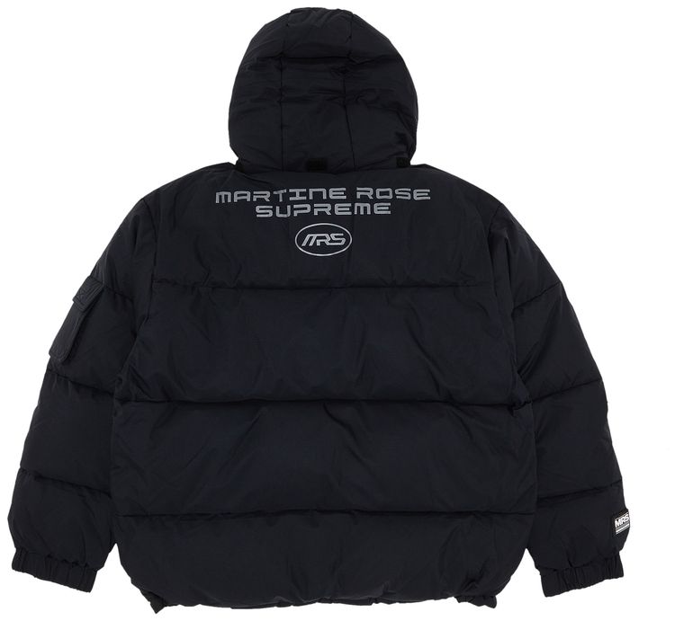 Supreme x Martine Rose Down Puffer Jacket Black