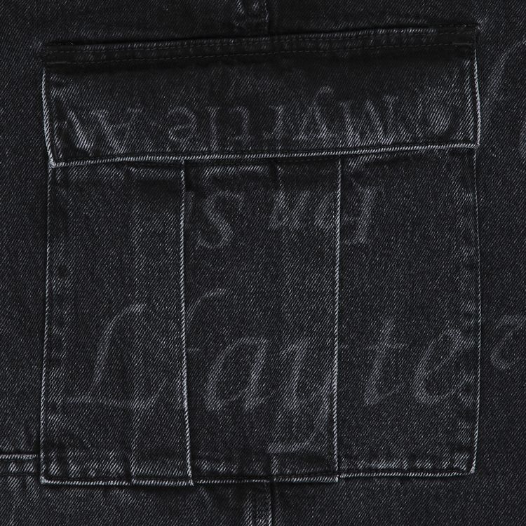 Supreme x Martine Rose Denim Cargo Pant Washed Black