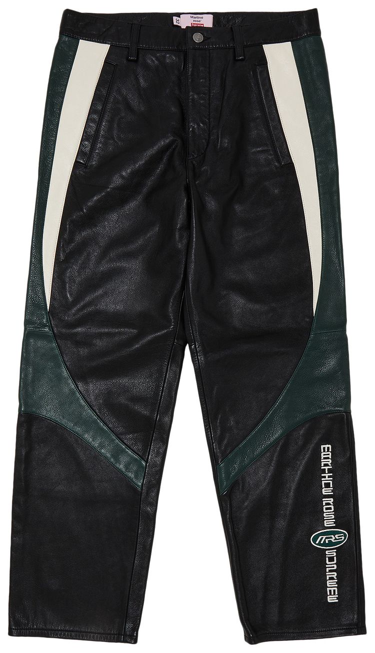 Supreme x Martine Rose Leather Pant Black