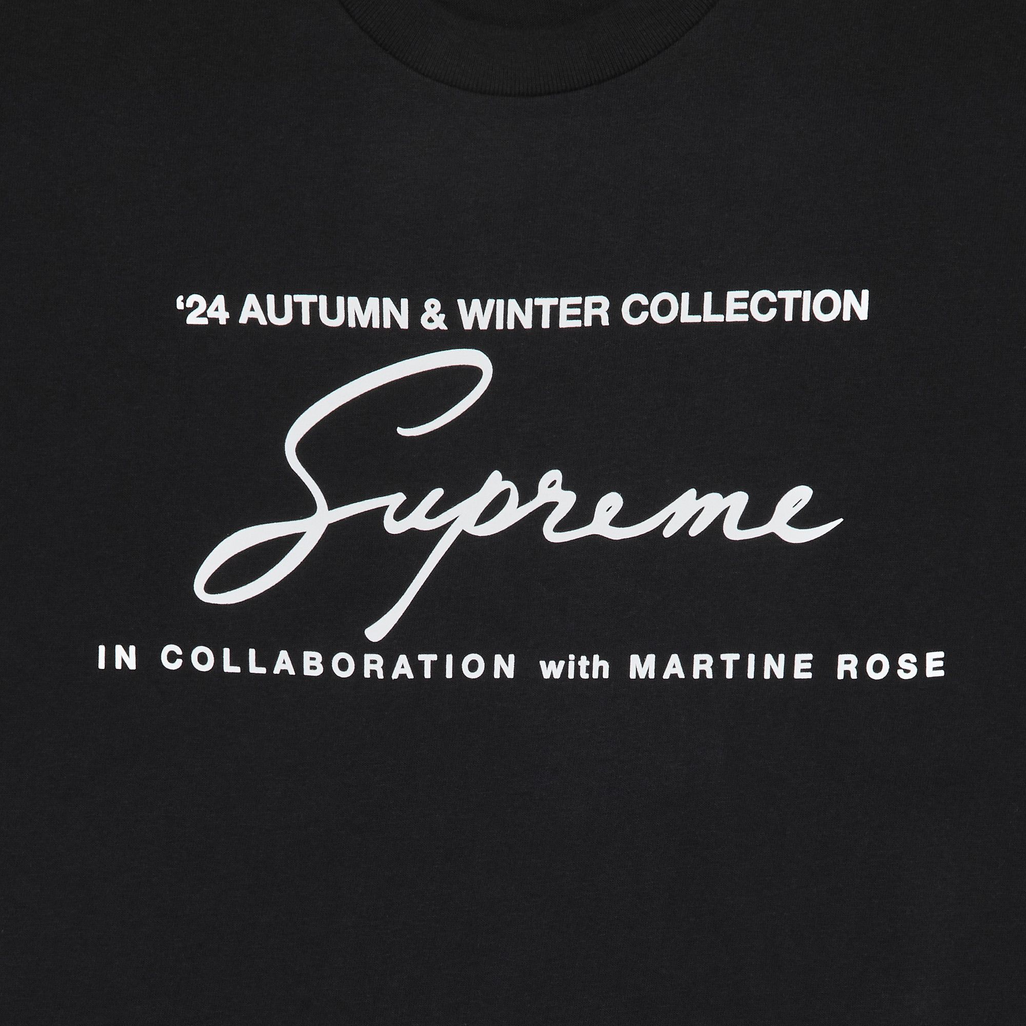 入荷通知 アプリ おすすめ - 'Black' Tee Rose Martine x Supreme Buy FW24T14 GOAT | BLACK トップス