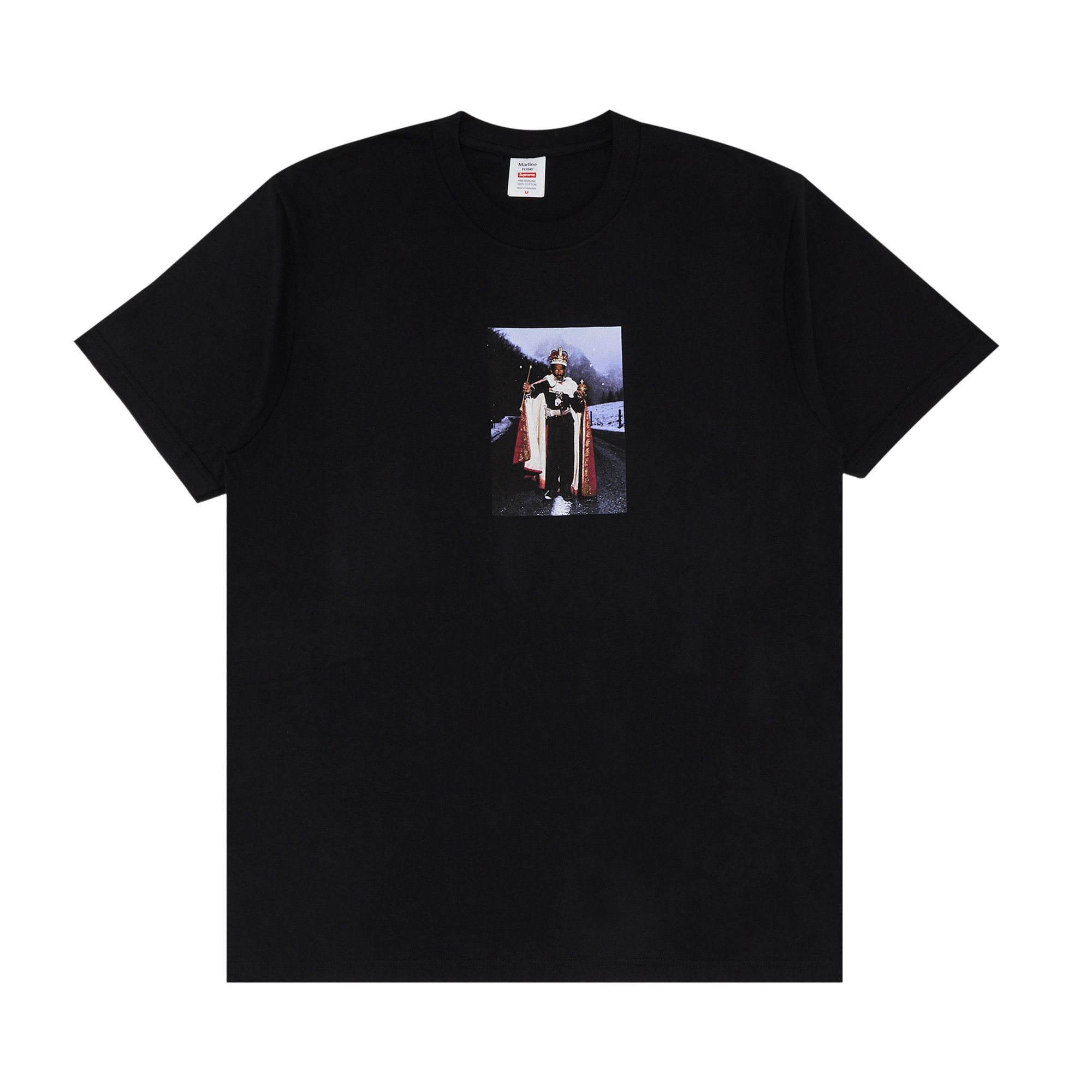 Buy Supreme x Martine Rose Lee Scratch Perry Tee 'Black