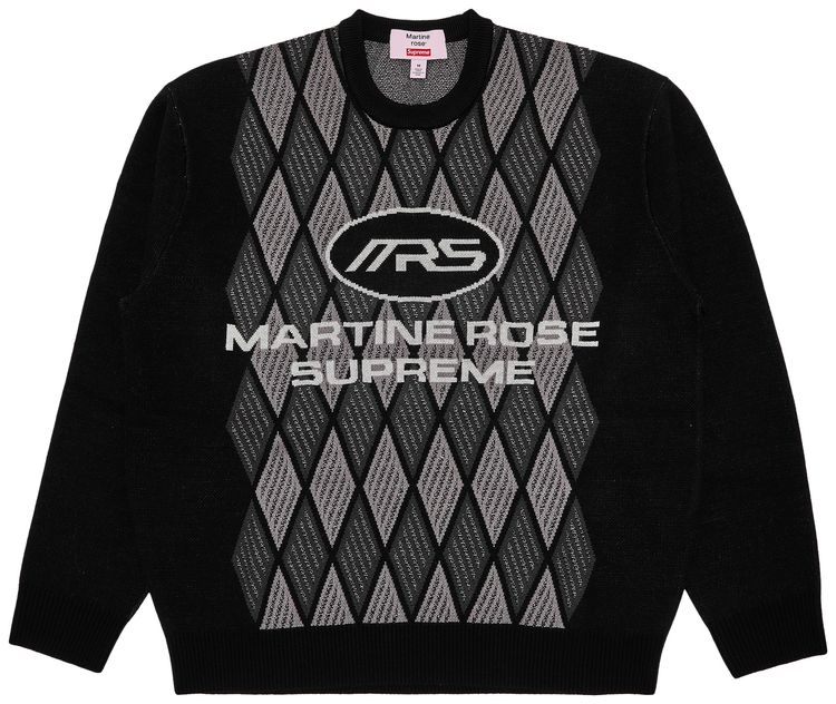 Supreme x Martine Rose Sweater Black