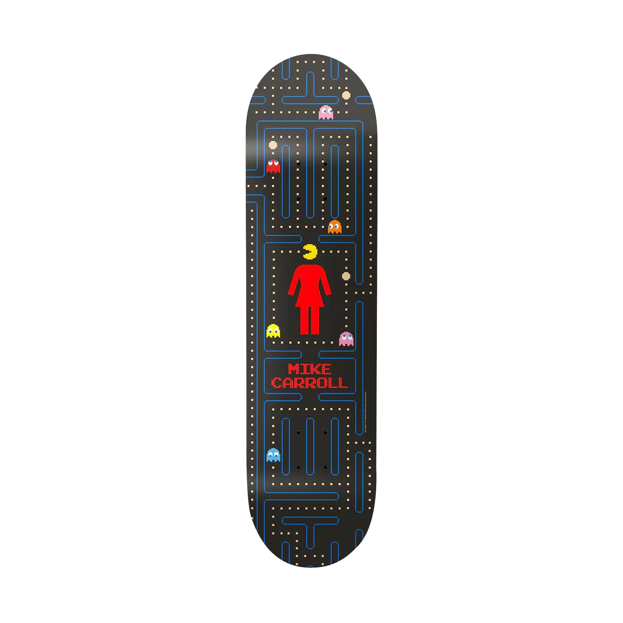 Buy Girl Skateboards Carroll Pac-Man Deck 'Black/Red