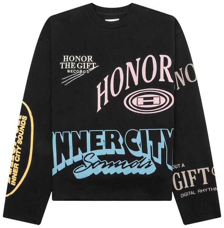 Honor The Gift Studio Crewneck 20 Black