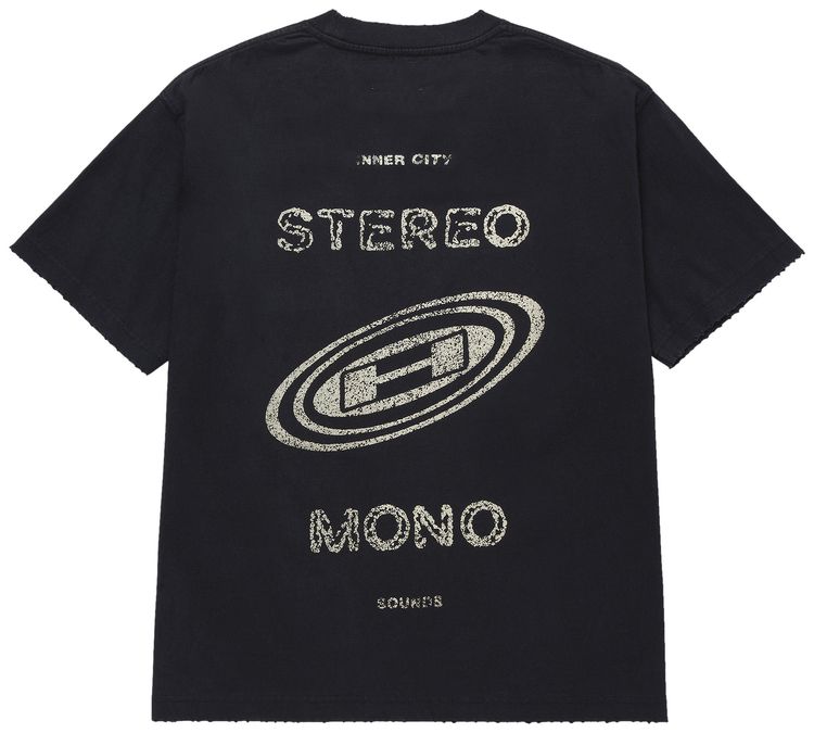Honor The Gift Stereo Mono Tee Black