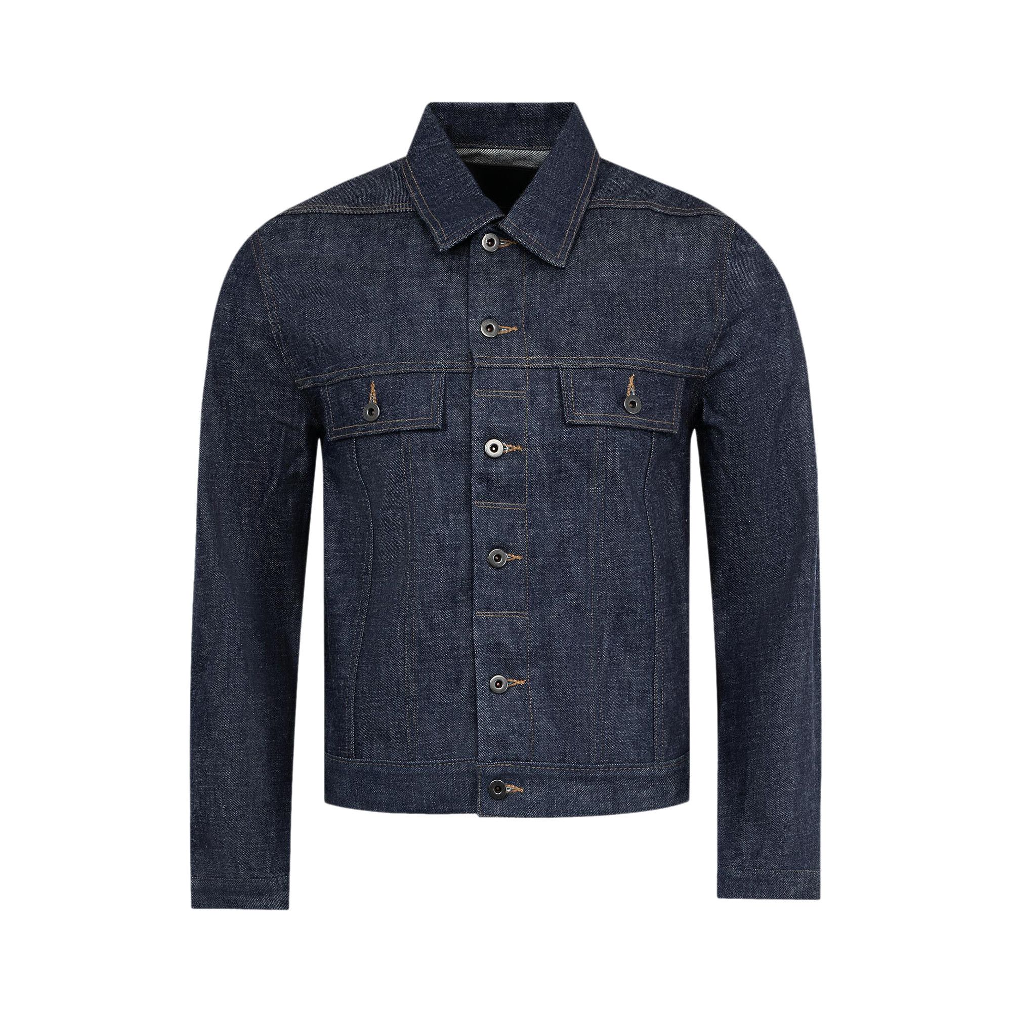 Buy Rick Owens DRKSHDW Denim Jacket 'Indigo' - DL02D4788