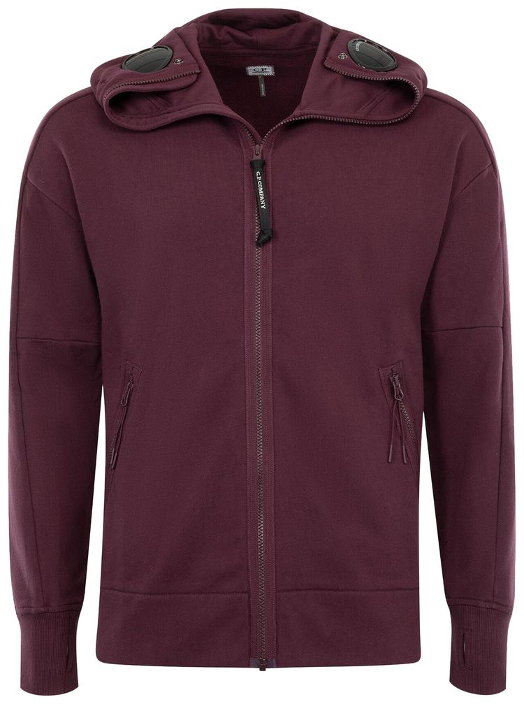 CP Company Goggle Zip Hoodie Potent Purple