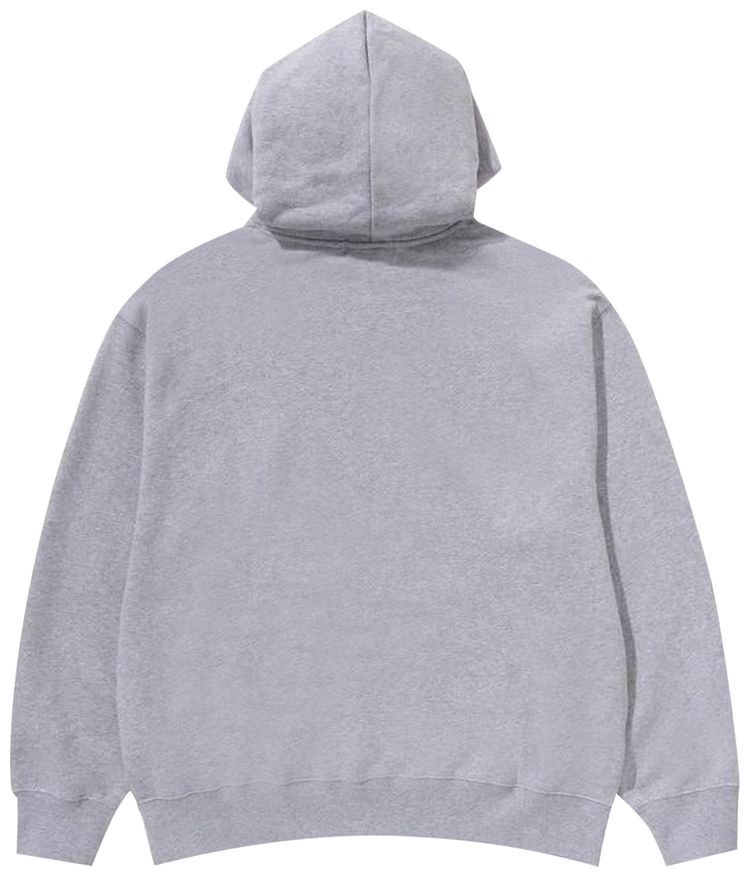 BAPE Marbling Camo By Bathing Ape Relaxed Fit Pullover Hoodie Grey