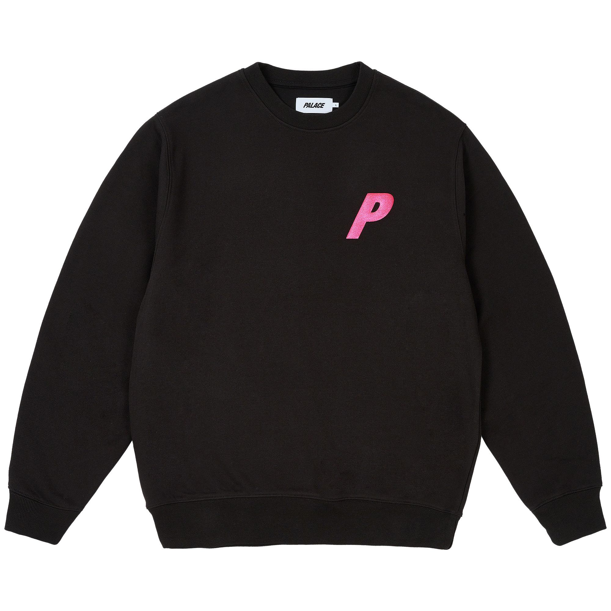 【PALACE】Palace P3 Glitter Crew Buy Palace P3 Glitter Crew 'Black' - P27CS063 | GOAT