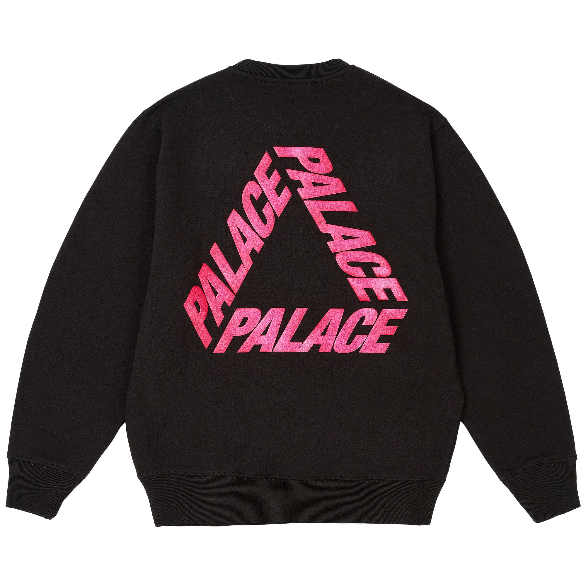 Size l Palace P3 Glitter Crew Black