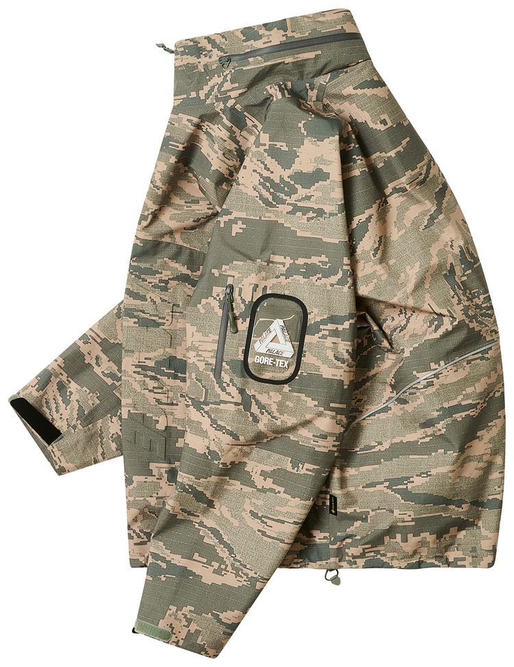 Palace GORE TEX 3L M TEK Jacket Tiger Digi Camo