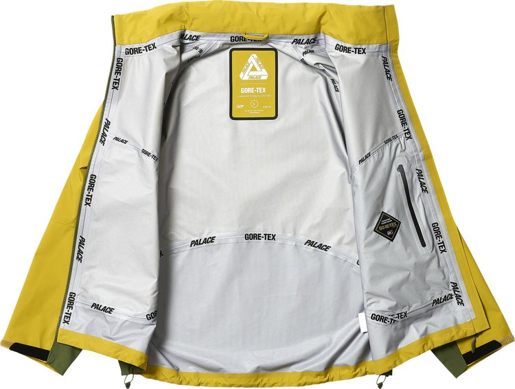 Palace GORE TEX 3L M TEK Jacket Yellow