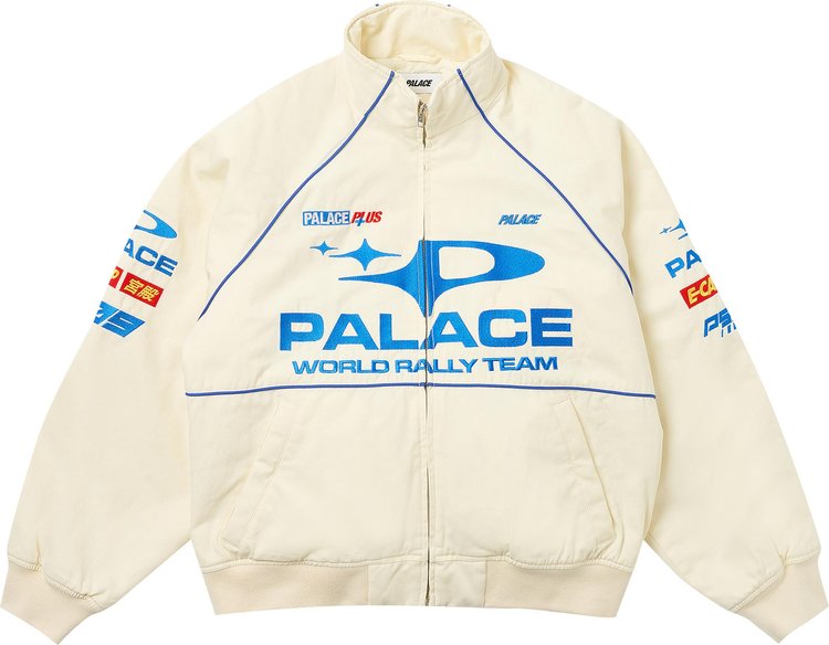 Palace Pally Rally Jacket Off White